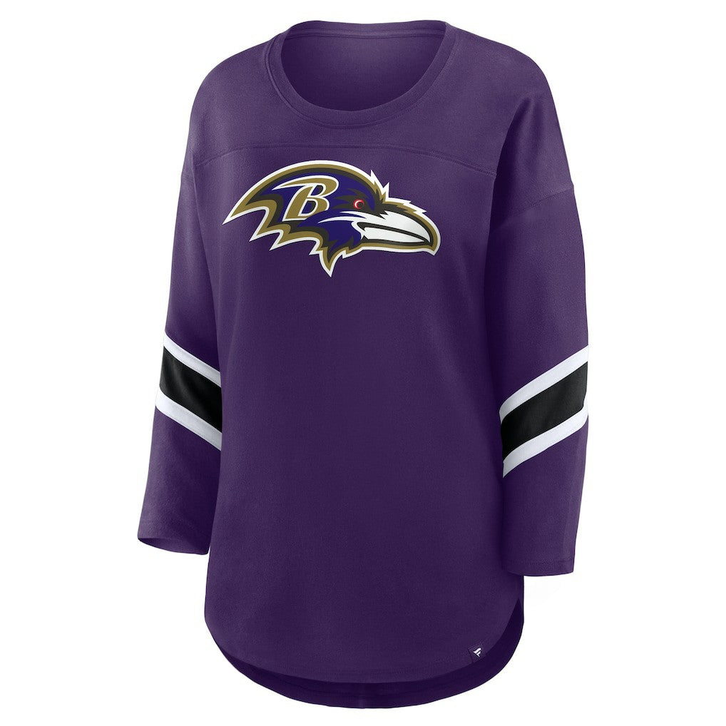 Women's Redzone 3/4-Sleeve T-Shirt - Baltimore Ravens