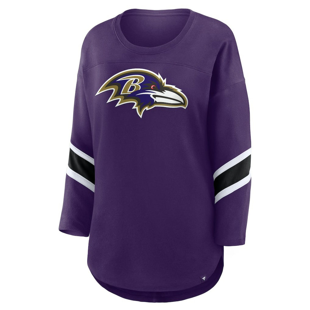 Women's Redzone 3/4-Sleeve T-Shirt - Baltimore Ravens
