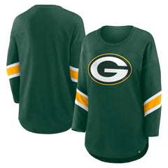 Women's Redzone 3/4-Sleeve T-Shirt - Green Bay Packers