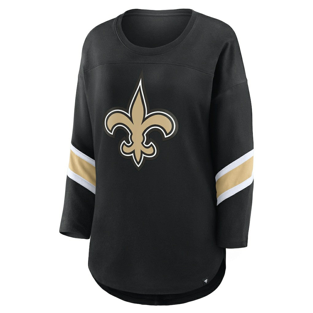 Women's Redzone 3/4-Sleeve T-Shirt - New Orleans Saints