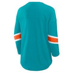 Women's Redzone 3/4-Sleeve T-Shirt - Miami Dolphins