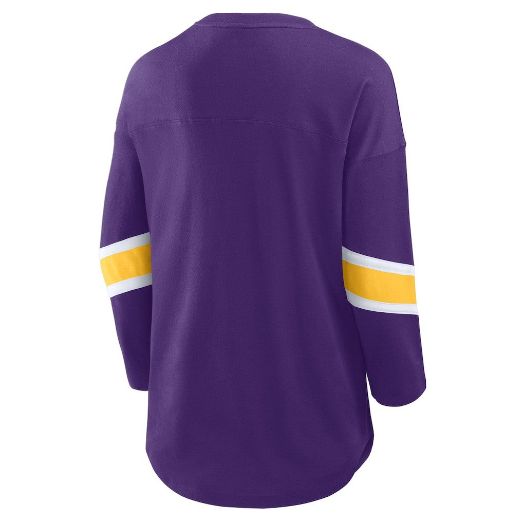 Women's Redzone 3/4-Sleeve T-Shirt - Minnesota Vikings