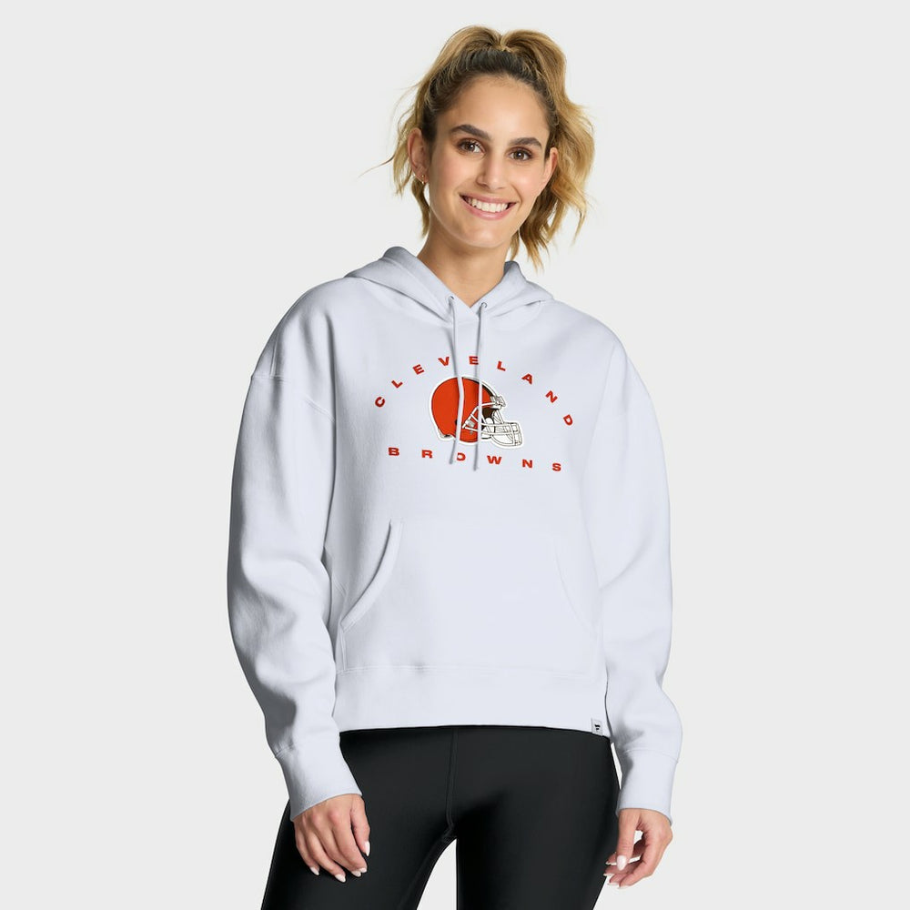 Women's Eligible Receiver Legacy Pullover Hoodie - Cleveland Browns