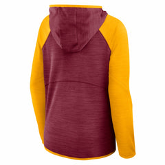 Women's Redzone End Around Pass Raglan Full-Zip Hoodie - Washington Commanders