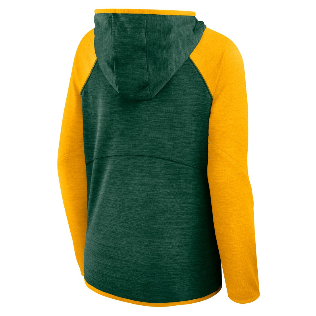 Women's Redzone End Around Pass Raglan Full-Zip Hoodie - Green Bay Packers
