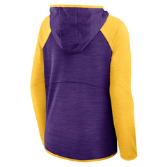 Women's Redzone End Around Pass Raglan Full-Zip Hoodie - Minnesota Vikings