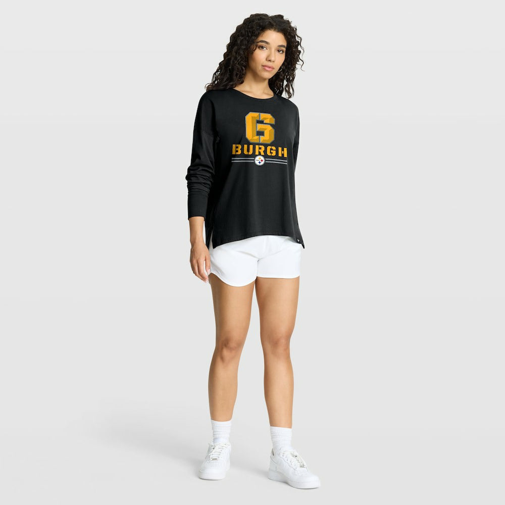 Women's Hometown Legacy Long Sleeve T-Shirt - Pittsburgh Steelers