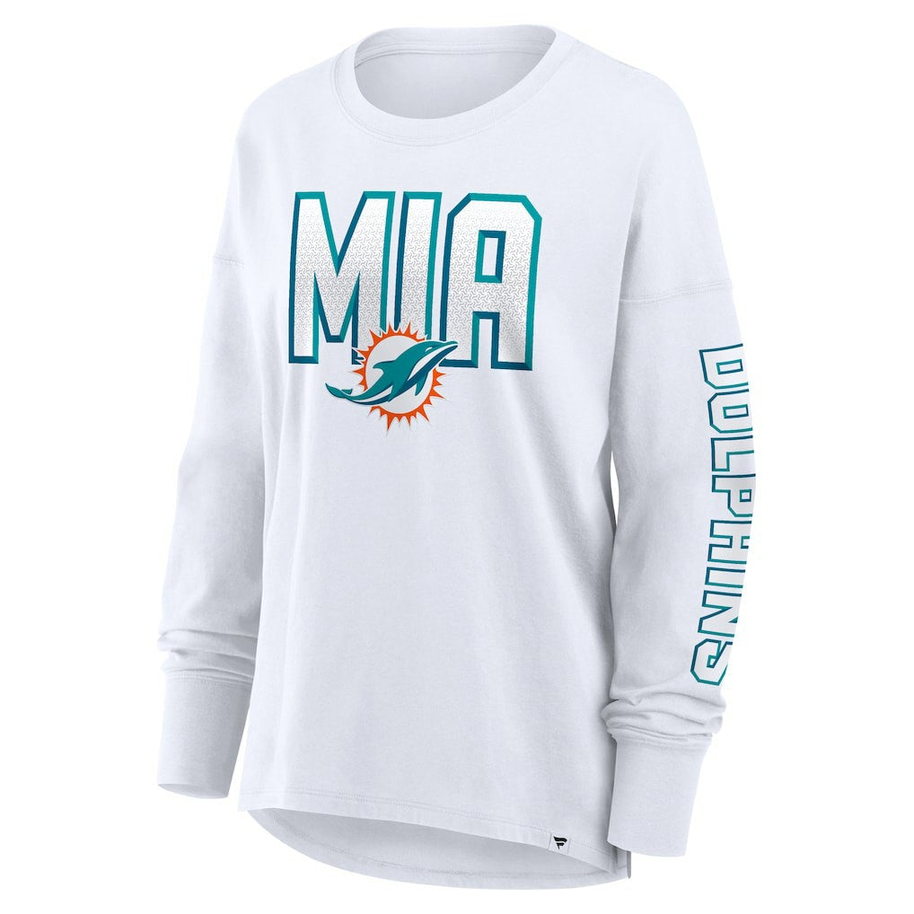 Women's Hometown Legacy Long Sleeve T-Shirt - Miami Dolphins
