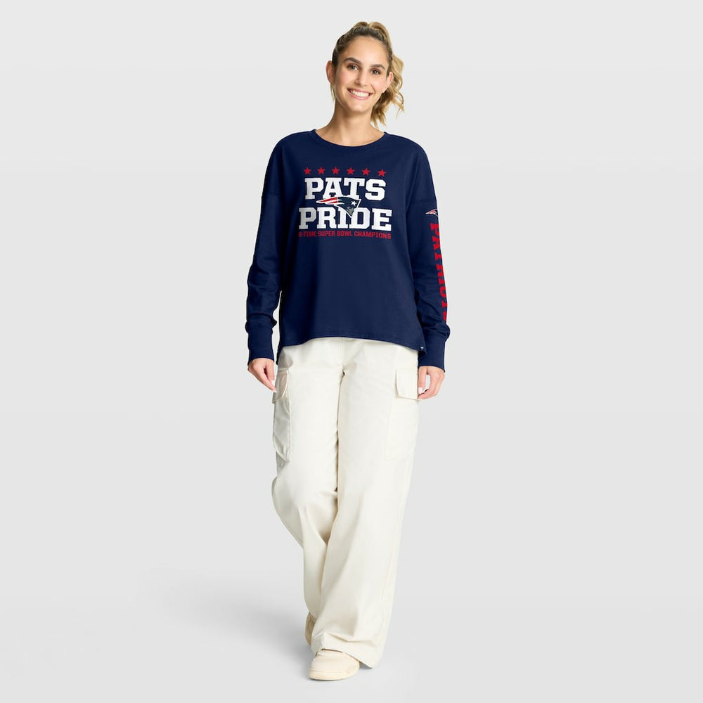 Women's Hometown Legacy Long Sleeve T-Shirt - New England Patriots