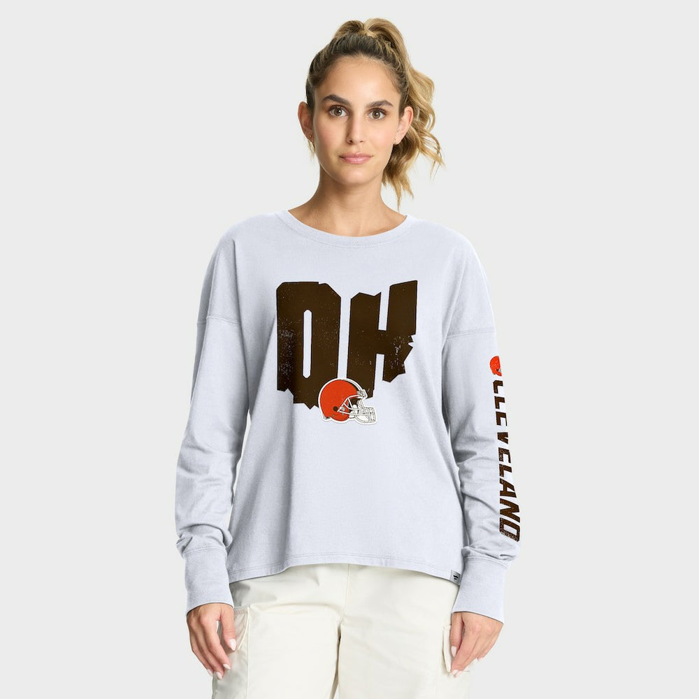 Women's Hometown Legacy Long Sleeve T-Shirt - Cleveland Browns