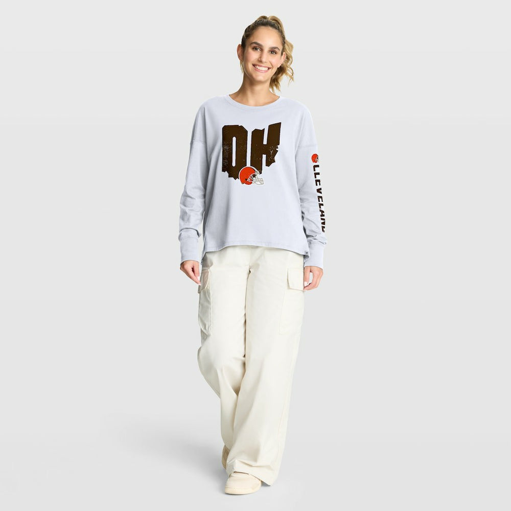 Women's Hometown Legacy Long Sleeve T-Shirt - Cleveland Browns