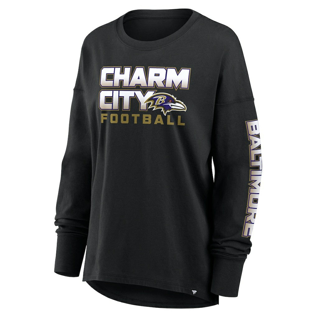 Women's Hometown Legacy Long Sleeve T-Shirt - Baltimore Ravens