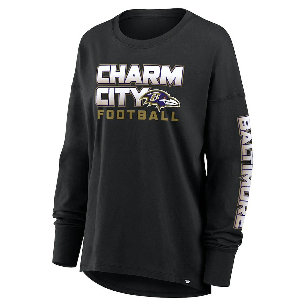Women's Hometown Legacy Long Sleeve T-Shirt - Baltimore Ravens