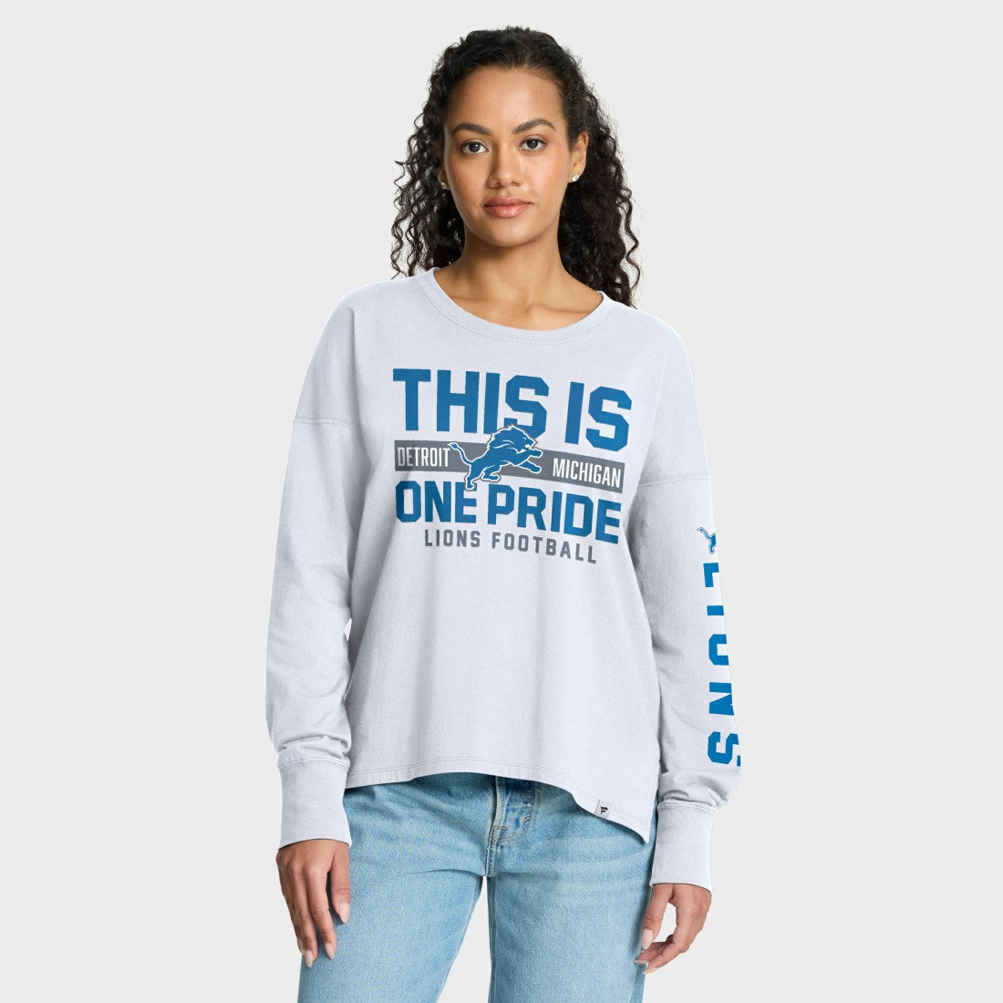 Women's Hometown Legacy Long Sleeve T-Shirt - Detroit Lions