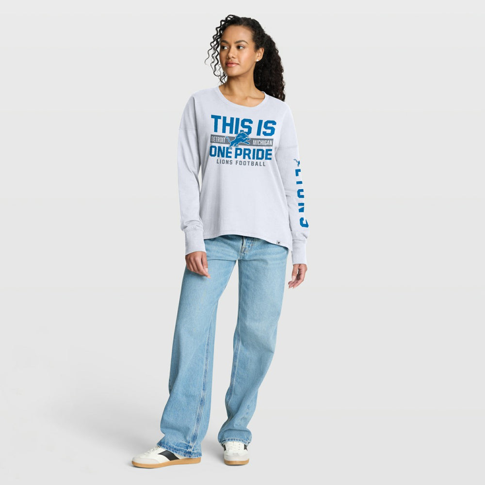Women's Hometown Legacy Long Sleeve T-Shirt - Detroit Lions