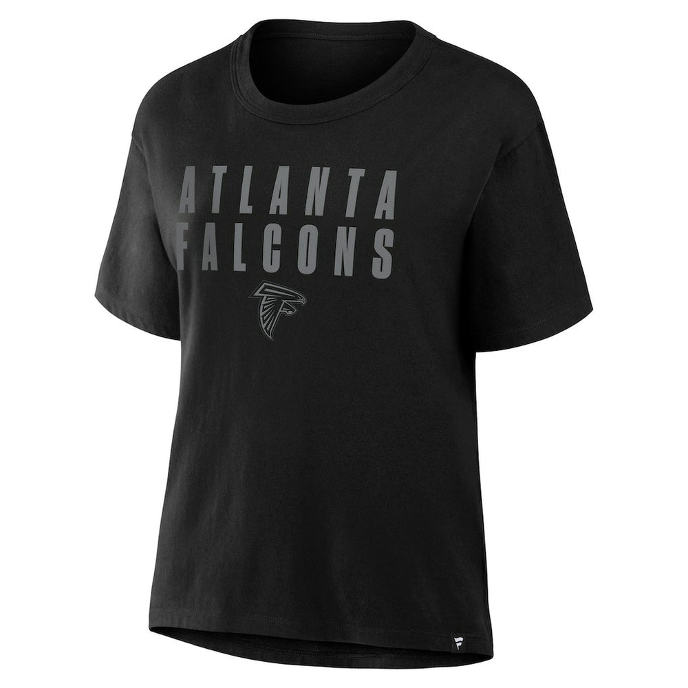 Women's Blackout Kneel Down Legacy T-Shirt - Atlanta Falcons