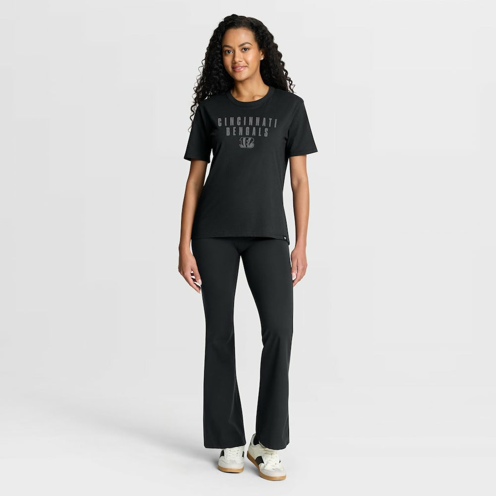 Women's Blackout Kneel Down Legacy T-Shirt - Cincinnati Bengals