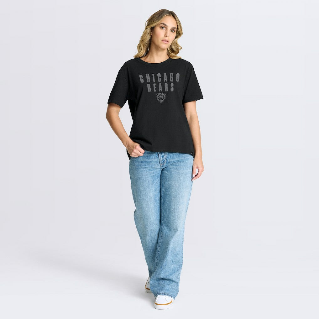 Women's Blackout Kneel Down Legacy T-Shirt - Chicago Bears