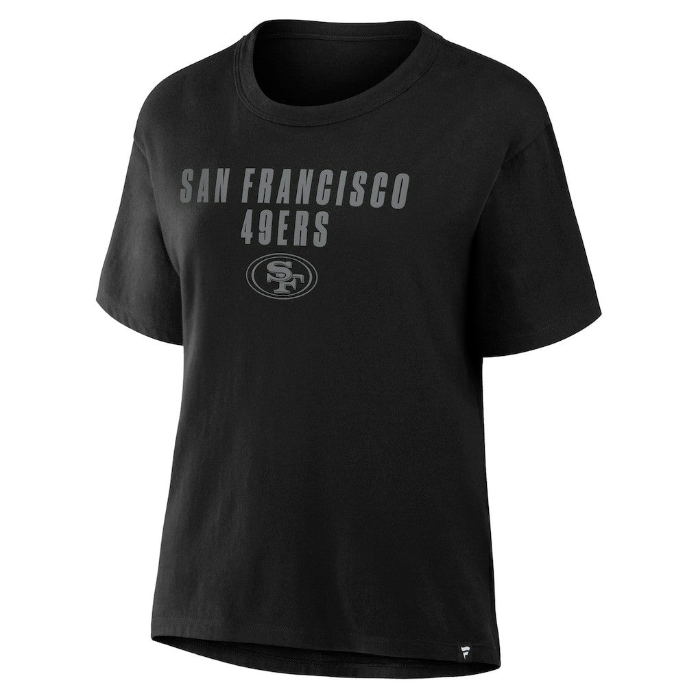 Women's Blackout Kneel Down Legacy T-Shirt - San Francisco 49ers