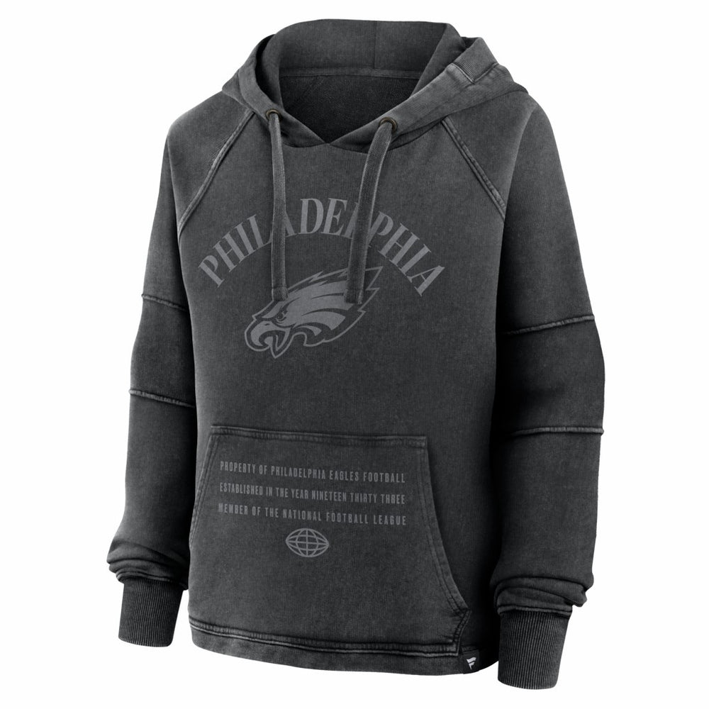 Women's Oversized Raglan Gridiron Hoodie - Philadelphia Eagles