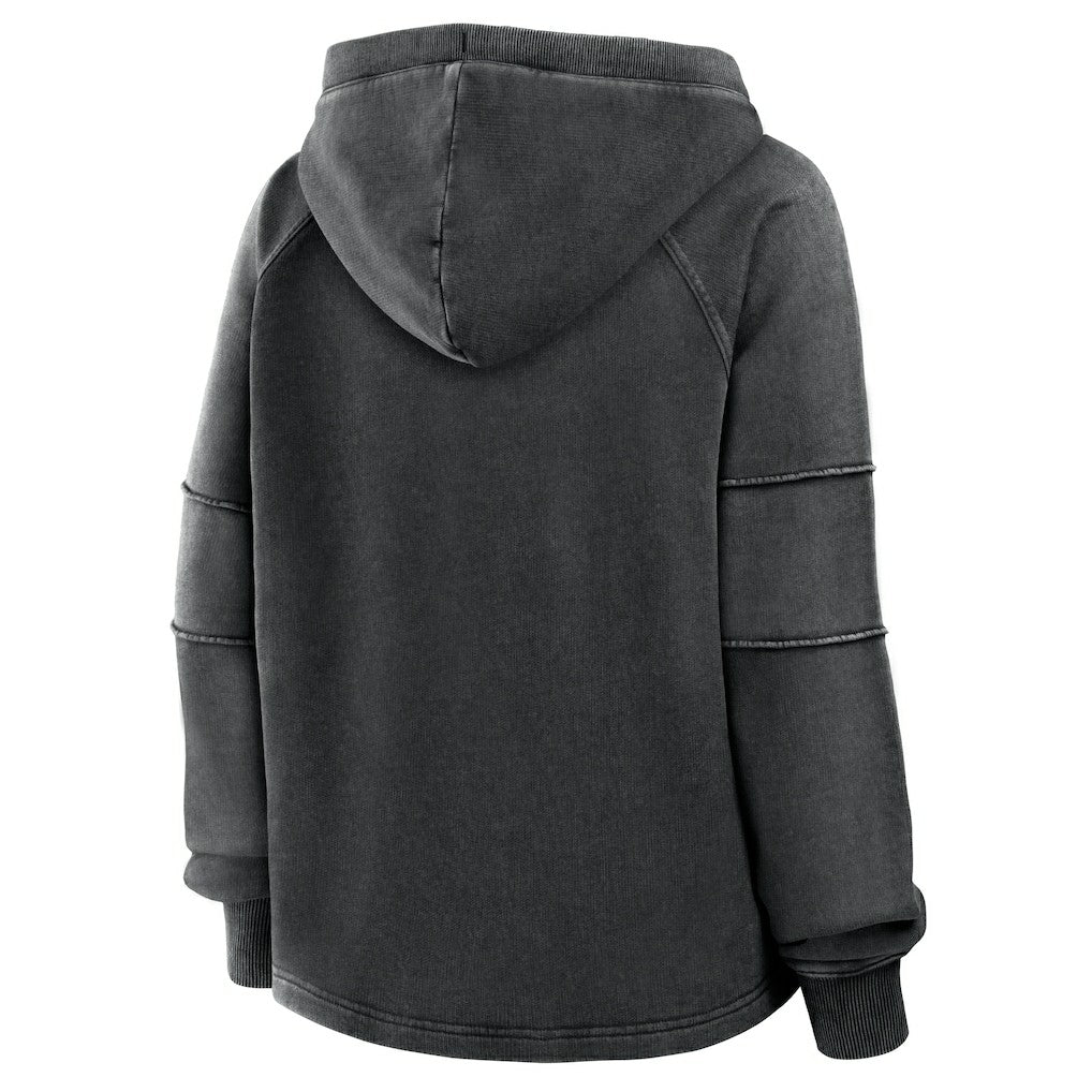 Women's Oversized Raglan Gridiron Hoodie - San Francisco 49ers