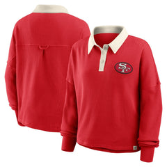 Women's Oversized Hometown Premium Thermal Long Sleeve Shirt - San Francisco 49ers