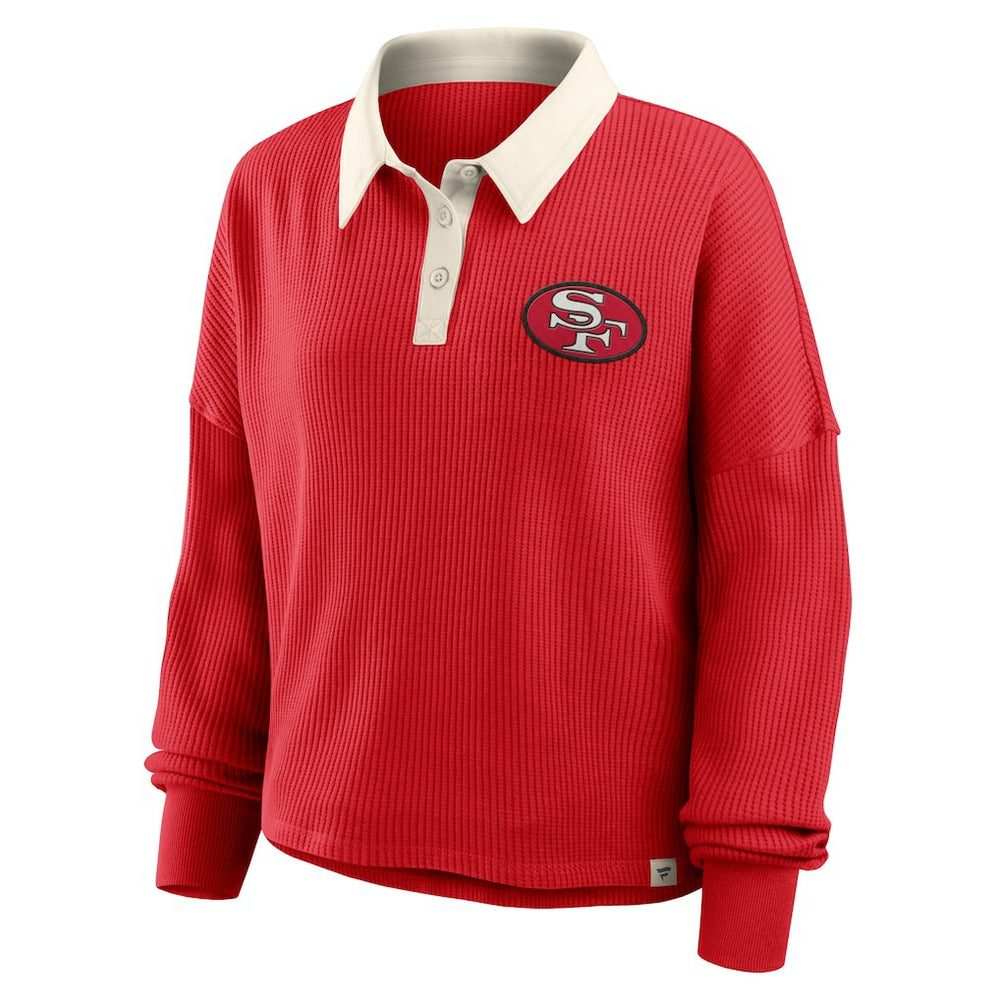 Women's Oversized Hometown Premium Thermal Long Sleeve Shirt - San Francisco 49ers