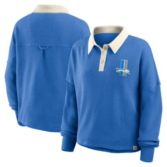 Women's Oversized Hometown Premium Thermal Long Sleeve Shirt - Detroit Lions