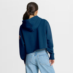Women's Oversized Hometown Heritage Cropped Hoodie - Chicago Bears