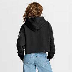 Women's Oversized Hometown Heritage Cropped Hoodie - Las Vegas Raiders