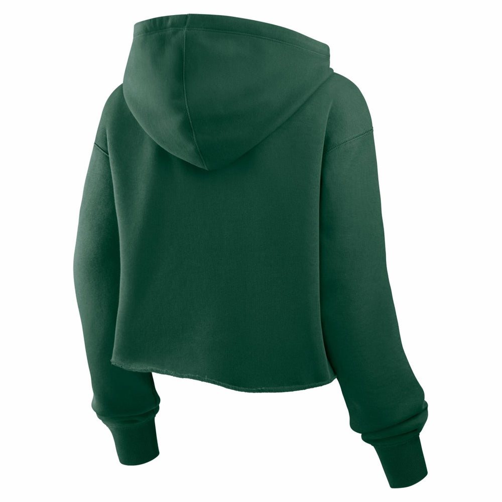 Women's Oversized Hometown Heritage Cropped Hoodie - Green Bay Packers