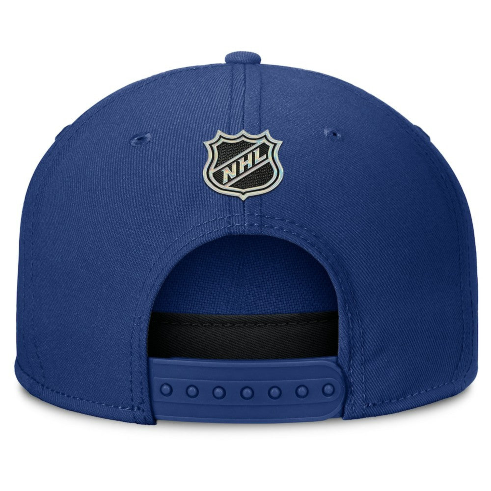 NHL Blue Toronto Maple Leafs Fanatics Authentic Pro Rink Team Code Snapback Hat