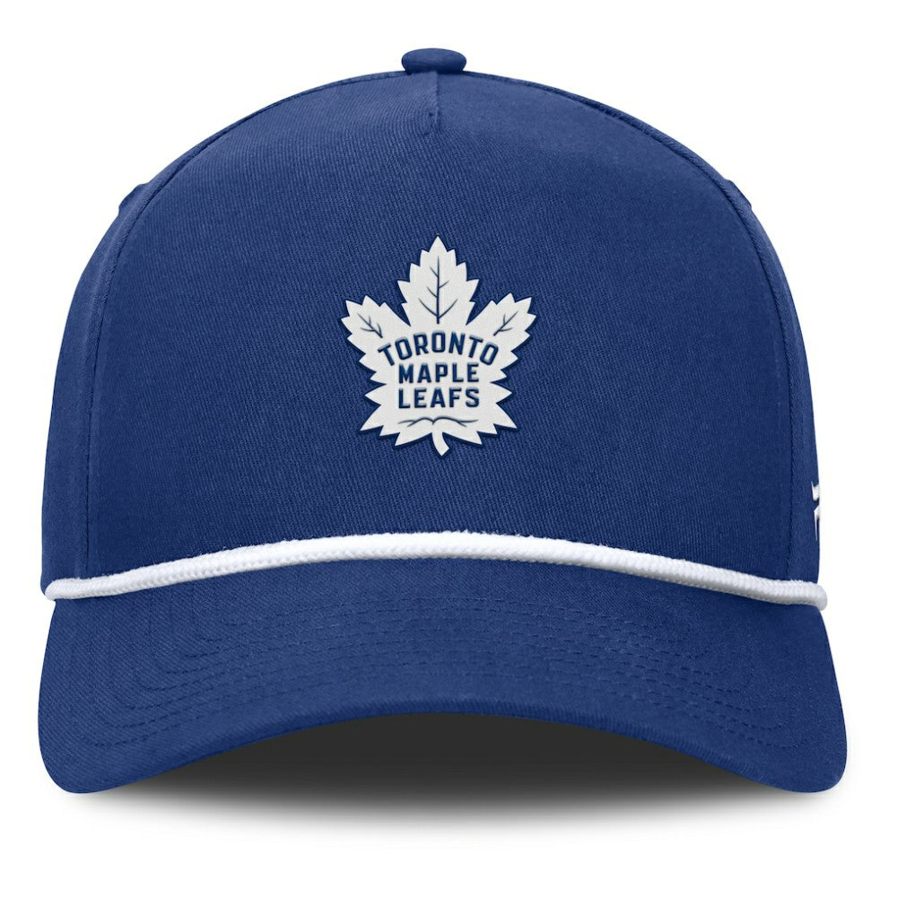 NHL Blue Toronto Maple Leafs Fanatics Authentic Pro Rink Roper A-Frame Adjustable Hat