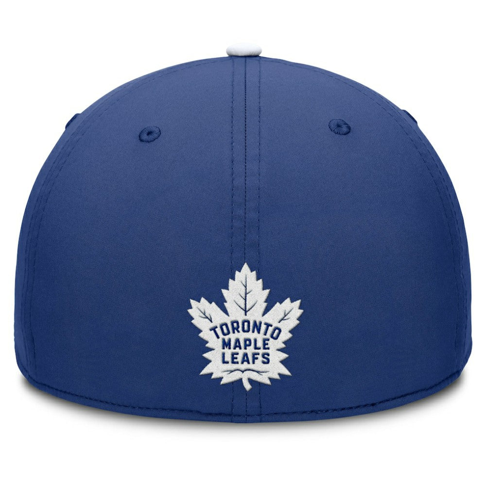NHL Blue/White Toronto Maple Leafs Fanatics Authentic Pro Rink Team Code Flex Hat