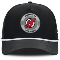 NHL Black New Jersey Devils Fanatics Authentic Pro Rink Adjustable Hat