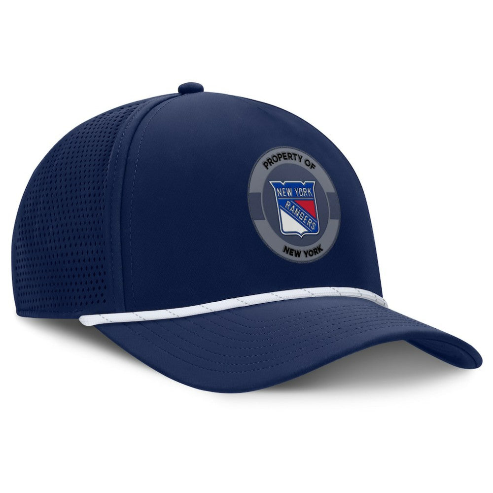NHL Navy New York Rangers Fanatics Authentic Pro Rink Adjustable Hat