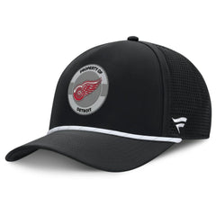 NHL Black Detroit Red Wings Fanatics Authentic Pro Rink Adjustable Hat