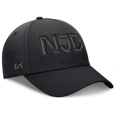 NHL Black New Jersey Devils Fanatics Authentic Pro Road Team Code Flex Hat