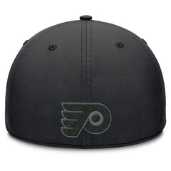 NHL Black Philadelphia Flyers Fanatics Authentic Pro Road Team Code Flex Hat
