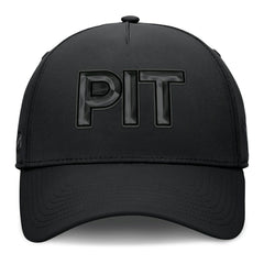 NHL Black Pittsburgh Penguins Fanatics Authentic Pro Road Team Code Flex Hat