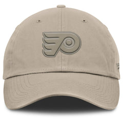 NHL Tan Philadelphia Flyers Fanatics Authentic Pro Road Adjustable Hat