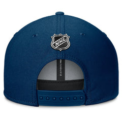 NHL Deep Sea Blue Seattle Kraken Fanatics Authentic Pro Rink Lockup Snapback Hat