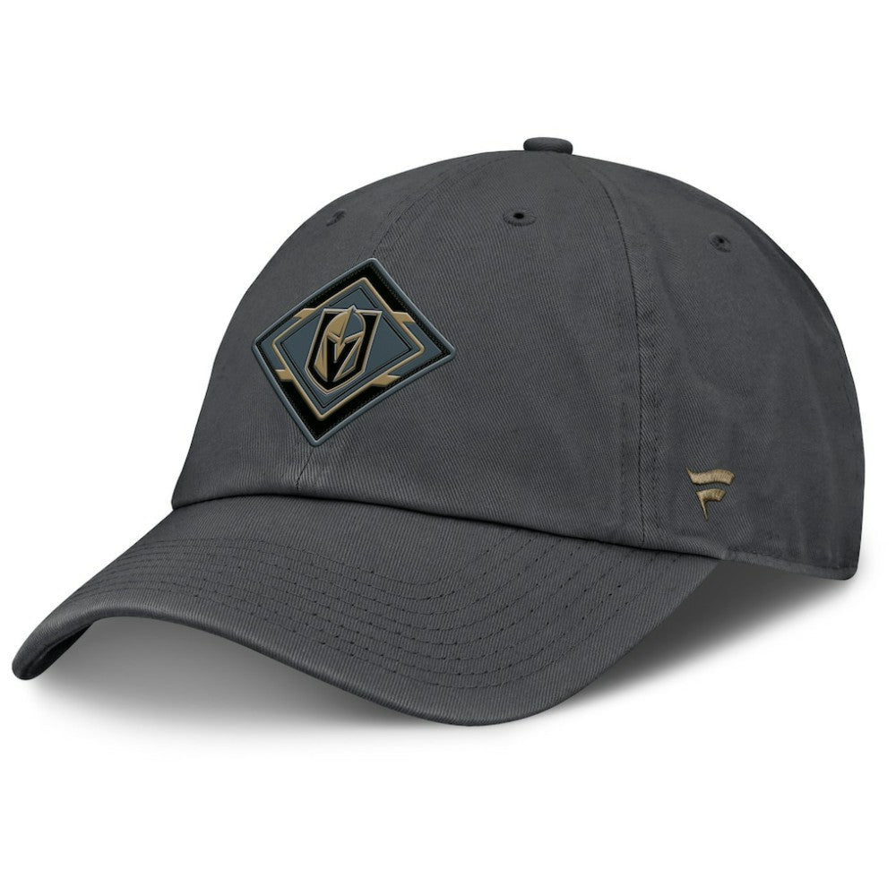 NHL Charcoal Vegas Golden Knights Fanatics Women's Authentic Pro Rink Adjustable Hat