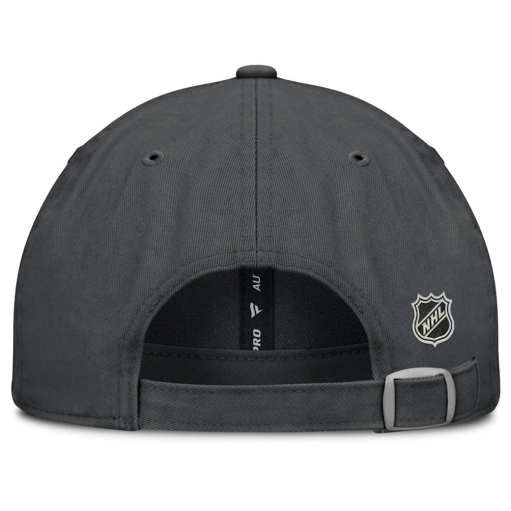 NHL Charcoal Vegas Golden Knights Fanatics Women's Authentic Pro Rink Adjustable Hat