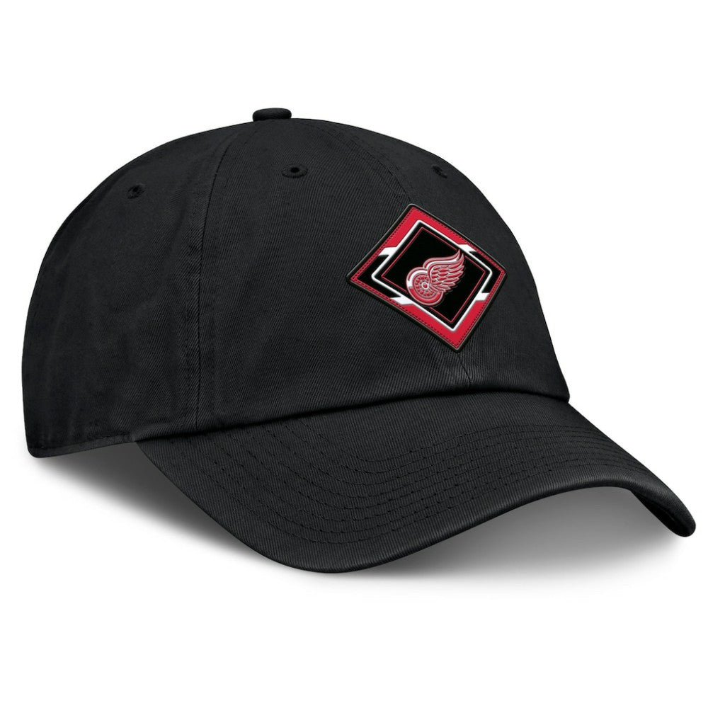 NHL Black Detroit Red Wings Fanatics Women's Authentic Pro Rink Adjustable Hat