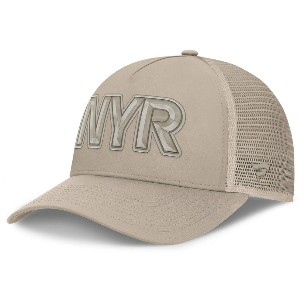 NHL Tan New York Rangers Fanatics Women's Authentic Pro Road Trucker Adjustable Hat