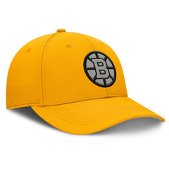 NHL Gold Boston Bruins Fanatics Homage Adjustable Hat