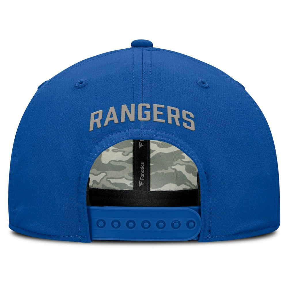 NHL Blue New York Rangers Fanatics Homage Adjustable Hat