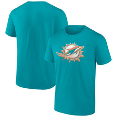 Chrome Dimension T-Shirt - Miami Dolphins