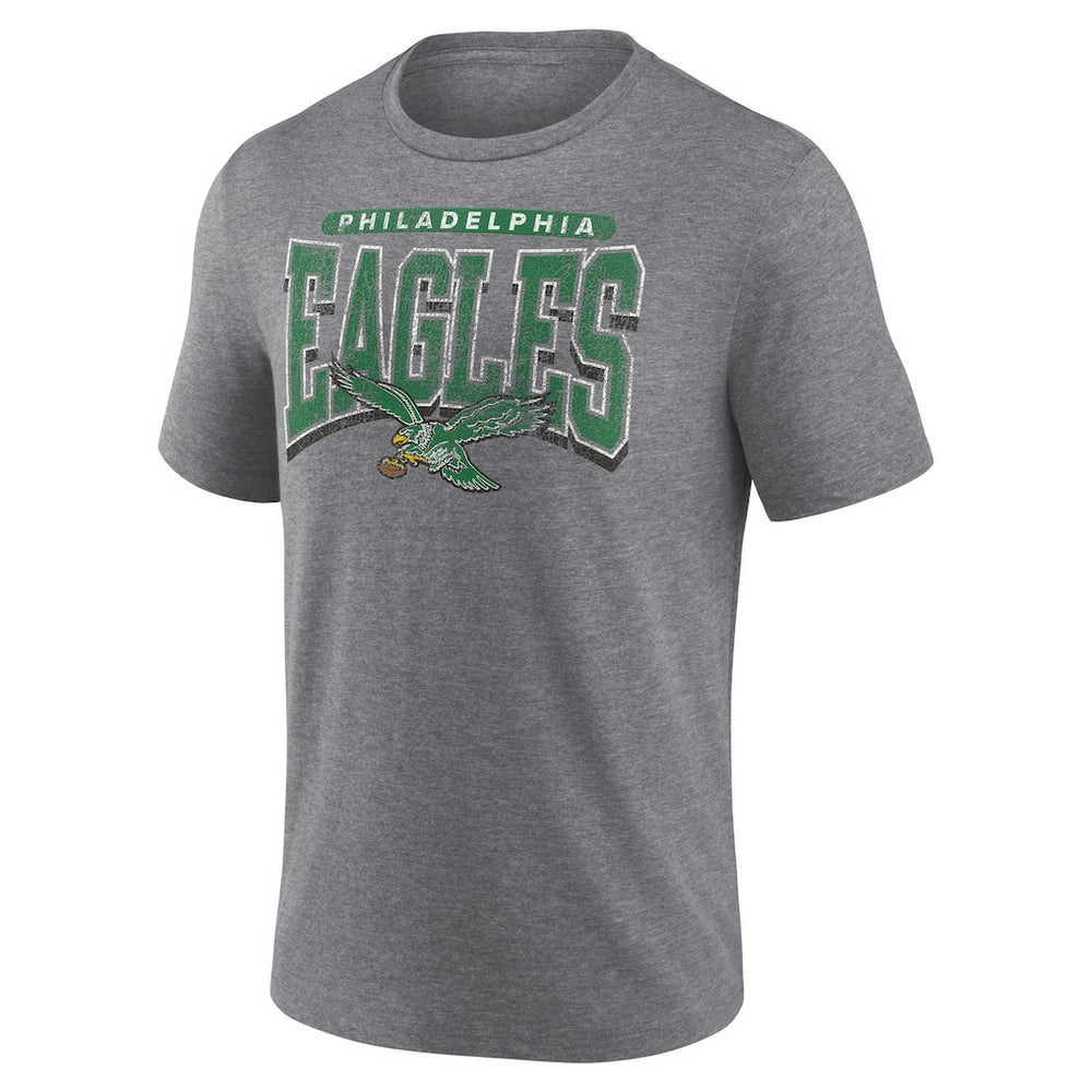 Warped Block Tri-Blend T-Shirt - Philadelphia Eagles